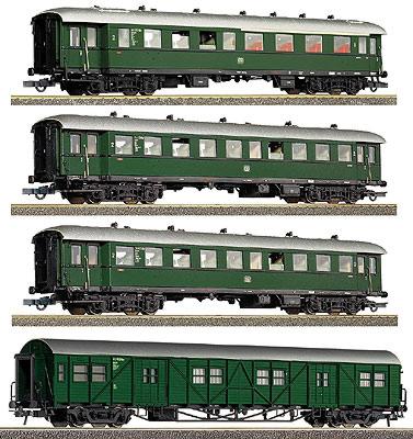 4 piece set fast stopping train DB<br /><a href='images/pictures/Roco/64006.jpg' target='_blank'>Full size image</a>